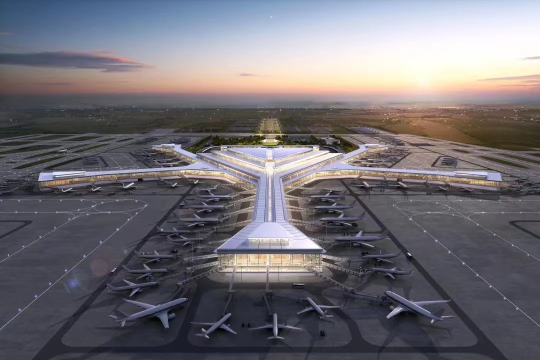 長沙機(ji)場(chang)改(gai)擴(kuo)建工(gong)程機場工(gong)程(cheng)（T3航(hang)站樓工(gong)程）第(di)一條指(zhi)廊(lang)首(shou)區(qu)主體(ti)結(jie)構(gou)封頂(ding)   鋼結(jie)構(gou)公(gong)司選擇廣(guang)州經緯鋼結(jie)構工程有(you)限(xian)公司   咨詢(xun)電(dian)話(hua)：13925156722