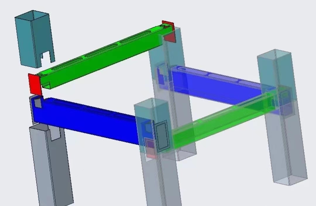 無(wu)牛骽框(kuang)架(jia)結(jie)構(gou)，創(chuang)新的建(jian)築(zhu)結構(gou)形式(shi)，榫卯鋼(gang)構(gou)——代替(ti)牛骽     廣(guang)東廠(chang)房(fang)加(jia)建鋼結構工(gong)程選擇(ze)廣州(zhou)經(jing)緯鋼(gang)結(jie)構工程(cheng)有(you)限(xian)公司(si)     咨詢(xun)電(dian)話：13925156722